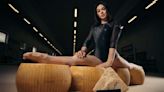 Olympic rind: Italian gymnastics medallist sponsored by Parmesan cheese