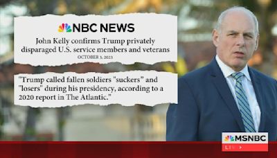The story of Trump insulting service members was confirmed by Trump's own chief of staff. Right-wing media are still denying it.