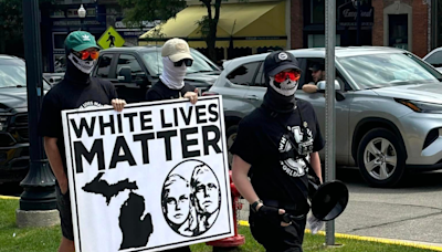 ‘We love Hitler. We love Trump.’: White supremacists march through Howell