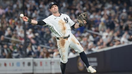 Yankees place Jon Berti on 10-day IL with left calf strain