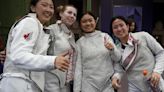 Canada advances to semifinal in women’s team foil after narrow victory over France