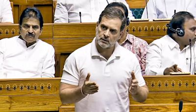 Paper Leak, Berozgari Aur 'Lotus Chakravyuh': Rahul Gandhi Attacks Centre Over Budget 2024