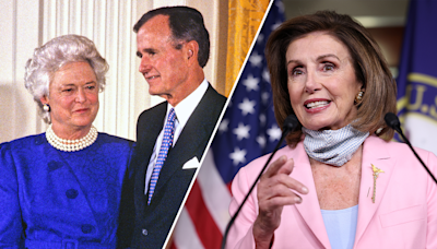 Pelosi gushes about warm relationship with Bush family amid Biden turmoil