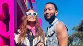 John Legend, Chrissy Teigen and Their Kids Spend the Night at Barbie's Malibu Dreamhouse