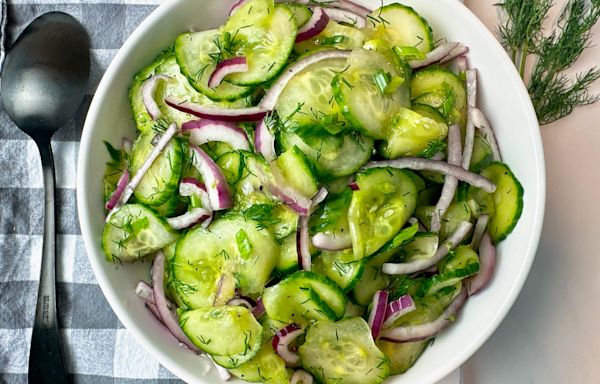 This 3-step cucumber salad recipe is an instant summer classic. Here's how to make it