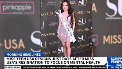 Miss Teen USA Resigns, Cites Value Misalignment