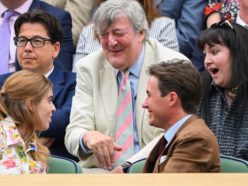 Princess Beatrice Has a Smashing Time at Wimbledon With Lena Dunham and Stephen Fry