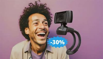 Webcam Trust Trino: sconto IRRESISTIBILE del 30% su Amazon