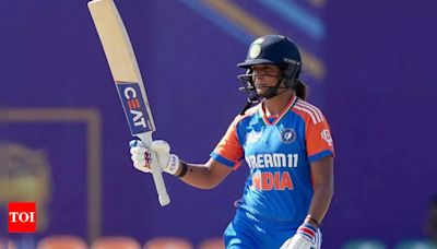 Harmanpreet Kaur slams fastest fifty by an Indian in Women's T20 World Cup | Cricket News - Times of India