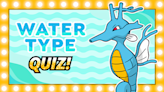 Dive Into a Water-Type Pokémon Quiz