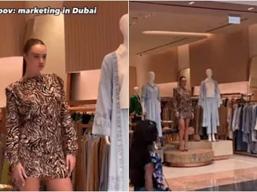 Woman poses as live mannequin at Dubai mall, sparks debate: 'This is inhuman'