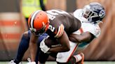 Amari Cooper touchdown in Browns vs. Titans called out of bounds by NFL referee