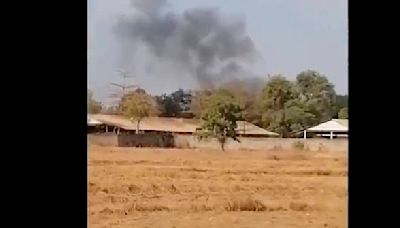 A funeral is held for 20 Cambodian soldiers killed in an arms depot explosion at an army base