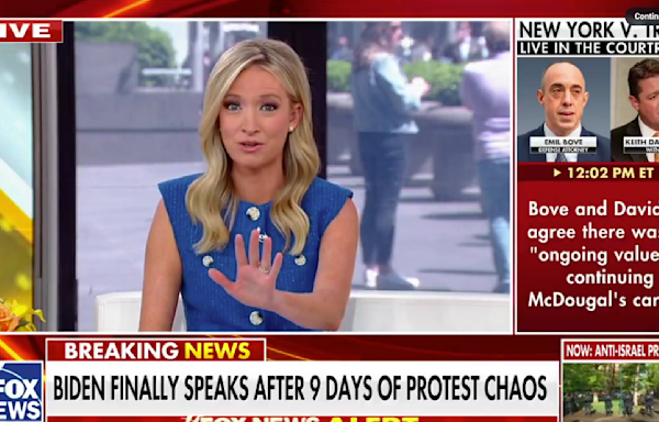 McEnany Rips the Press for Letting Biden ‘Get Away’ With Comments About Anti-Israel Protests