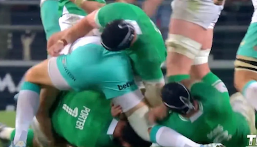 WATCH: The moment Ireland captain broke Springbok Malcolm Marx's leg