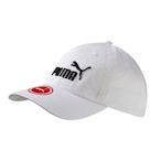 Puma 棒球帽 Basic Baseball Cap 男女款 基本 經典 百搭 外出方便 帽圍可調 白 黑 052919-10