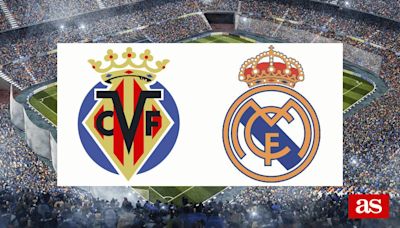 Villarreal vs Real Madrid: estadísticas previas y datos en directo | LaLiga EA Sports 2023/2024
