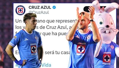 FOTO: Cruz Azul usa a Santiago Giménez para tirar brutal dardo a Rodrigo Huescas en redes