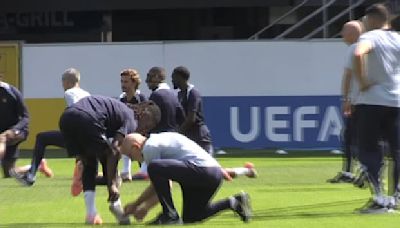 Euro 2024: "Mais après j'ai mal aux pieds...", les explications de Camavinga sur ses glissades face à la Pologne qui ont énervé Deschamps