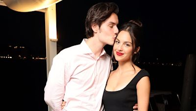 Olivia Rodrigo gets kiss from Louis Partridge at Venice Film Festival