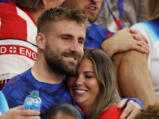 Who is Luke Shaw's girlfriend Anouska Santos, when did the Man Utd ace start dating her and is he playing for England?