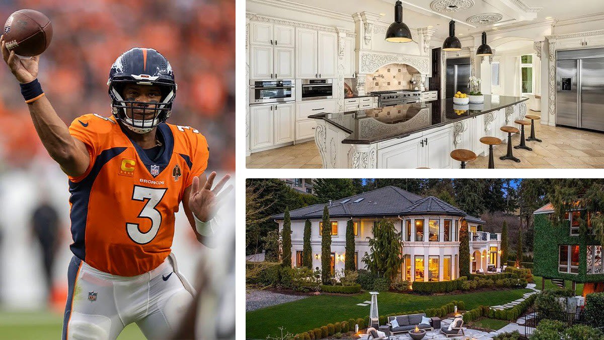 Steelers QB Russell Wilson Sells Waterfront Washington Estate and Denver-Area Mansion