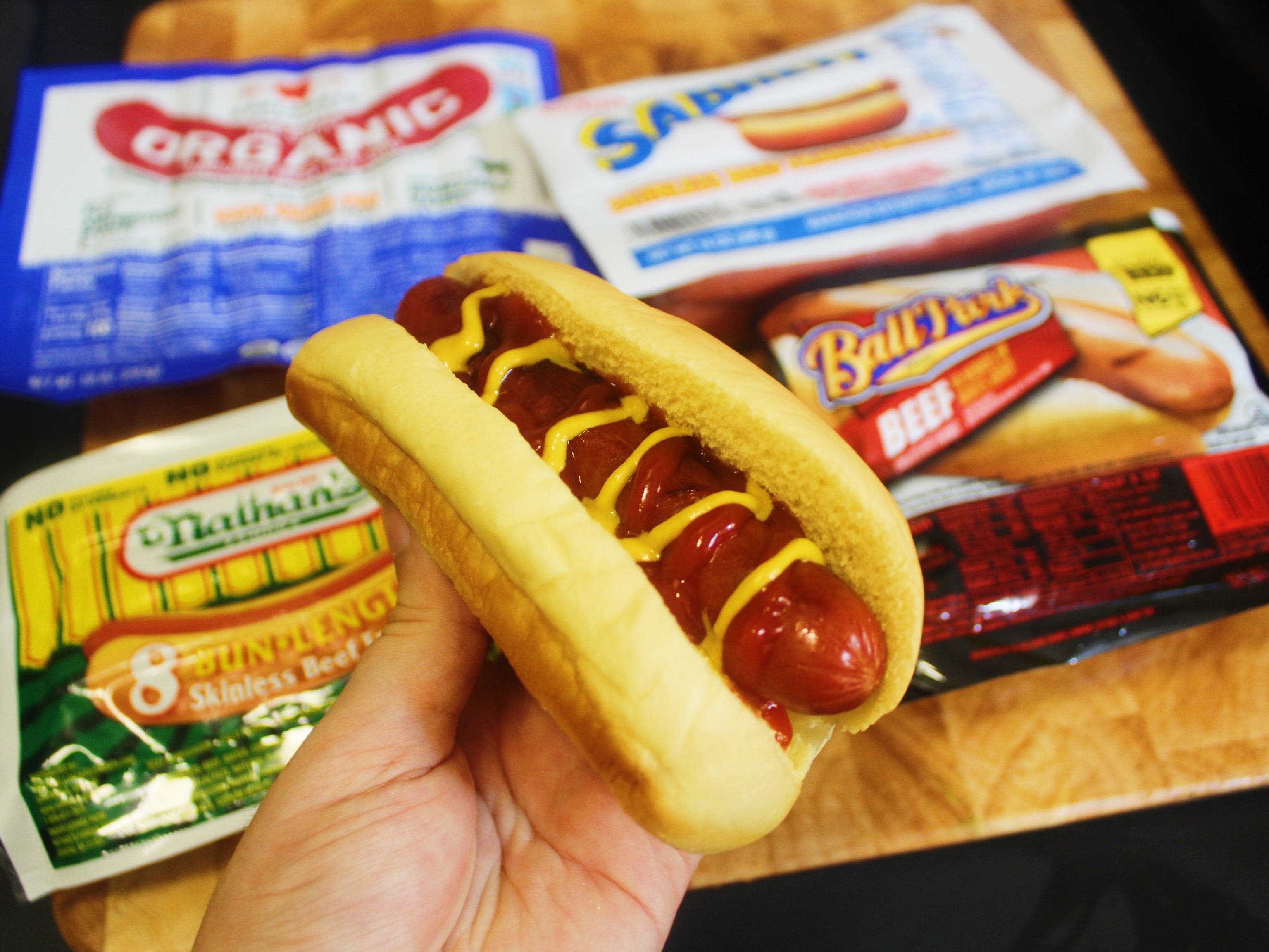 I ranked 4 brands of beef hot dogs, and the organic ones had the most flavor and snap