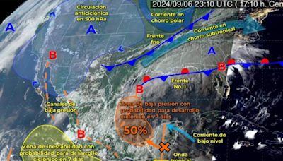 Alertan por un temporal de lluvias en el pronóstico del clima para este sábado