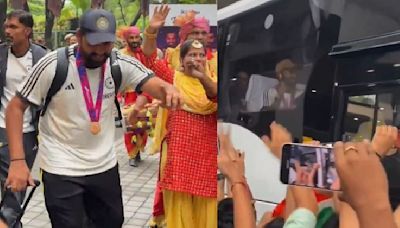 Watch: Virat Kohli's priceless reaction to cheering crowd, Rohit Sharma's bhangra moves steal the show