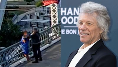 Jon Bon Jovi saves woman from jumping off Nashville bridge