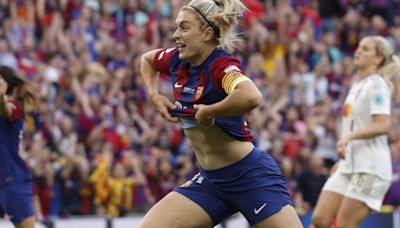 Fotos de la final de Champions femenina entre FC Barcelona y Lyon en San Mamés