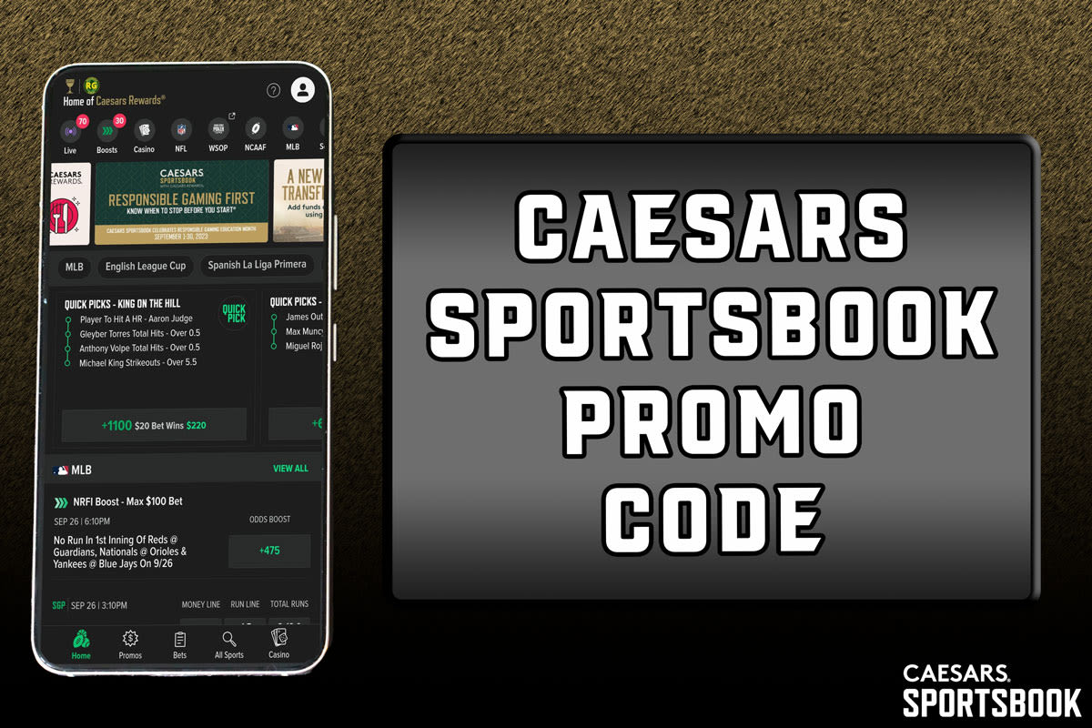 Caesars Sportsbook promo code AMNY8100 unlocks $1K bet for any MLB, NBA game | amNewYork