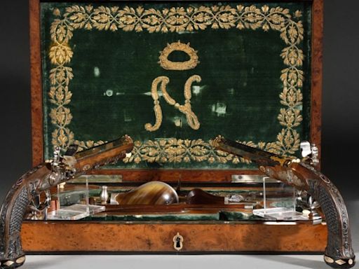 Napoleon’s ornate pistols sell in France for €1.69m