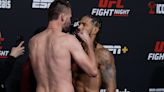 UFC Fight Night 213 faceoff highlights video, photo gallery from Las Vegas