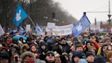 Protestan en Alemania por suministro de armas a Ucrania