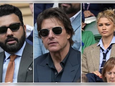 Rohit Sharma, Zendaya, Tom Cruise and others make it to Wimbledon 2024 - CNBC TV18