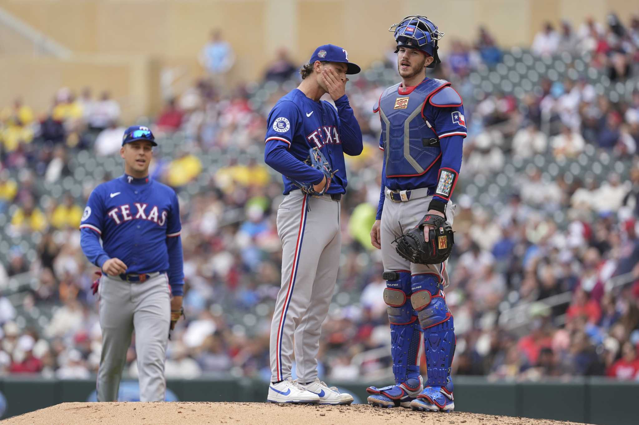 As Dallas competes for NBA and NHL crowns, the Texas Rangers are struggling with their title defense