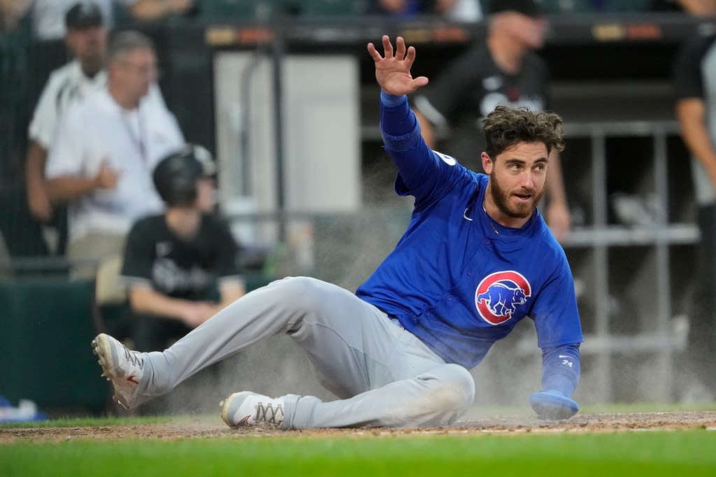 Aggressive send — and no relay — pays off for Cubs in a 3-1 win that completes a City Series sweep of White Sox