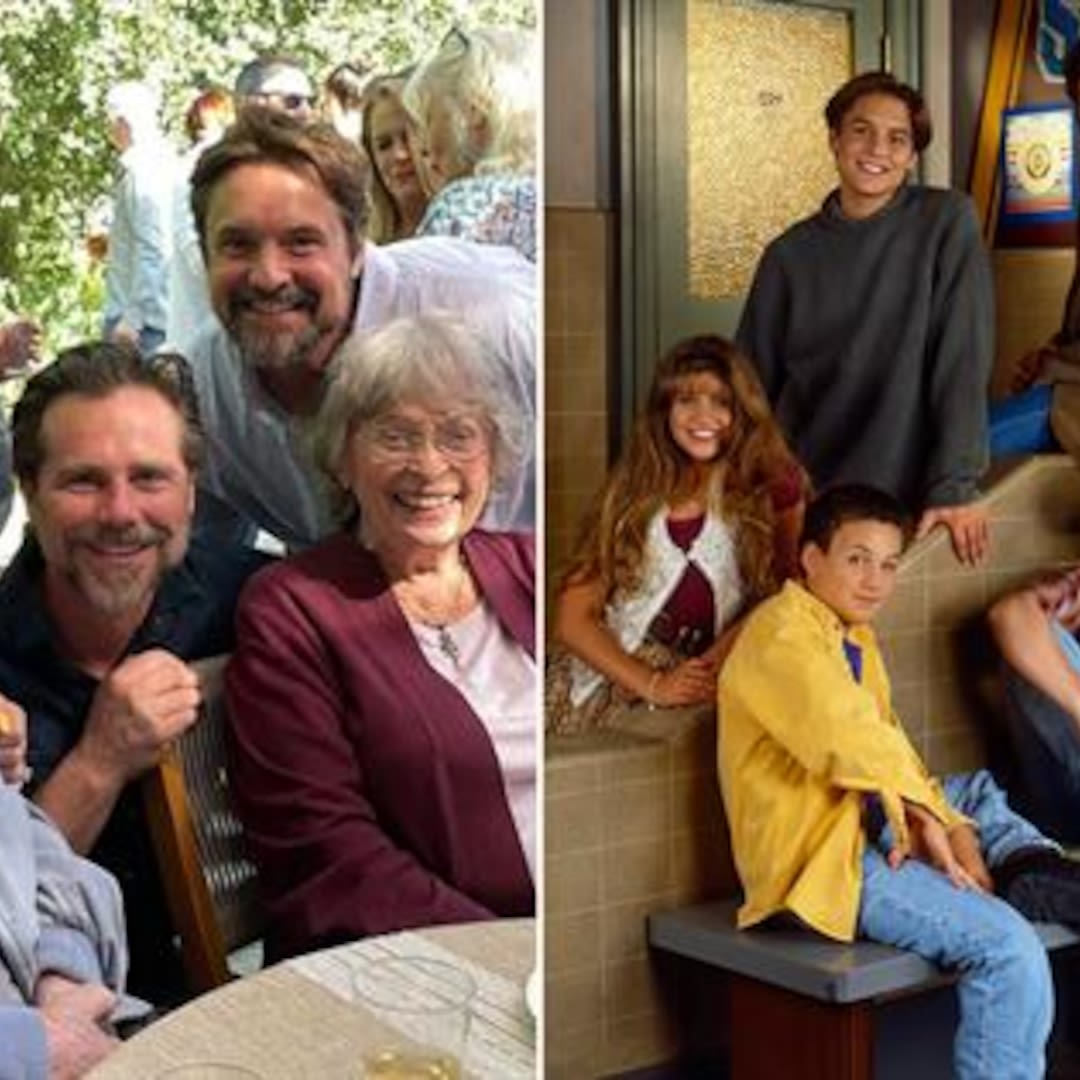 ‘Boy Meets World’: William Daniels (AKA Mr. Feeny!) Reunites With His “Favorite Students” - E! Online