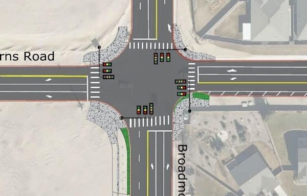 Project upgrading Broadmoor Boulevard-Burns Road intersection in Pasco starts July 22