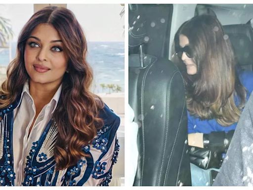 Aishwarya Rai AVOIDS paparazzi as she makes her first appearance after Cannes 2024 - See photos | - Times of India