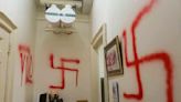 Fact Check: Picture Shared Amid 2024 Protests Shows Swastikas Spray-Painted in Columbia University Office. Here's the Missing Context