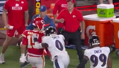 Ravens’ Roquan Smith issued warning to a Chiefs player following game