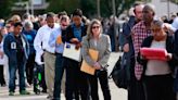 Weekly jobless claims unchanged; trade deficit widens in January