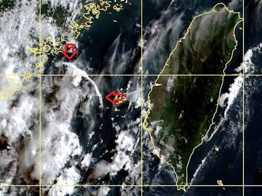 一圖看海峽上「弧狀雲線」鄭明典：今晚會影響台灣西南部