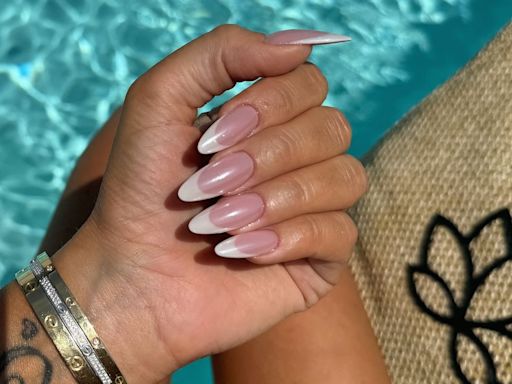 High-Shine Glass Nails Are Summer’s Quiet-Luxury Nail Trend