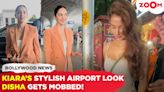 Kiara Advani's airport look | Disha Patani swarmed by paparazzi