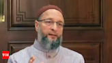 'I said what I had to ... ' : Asaduddin Owaisi defends 'Jai Palestine' chant | Hyderabad News - Times of India