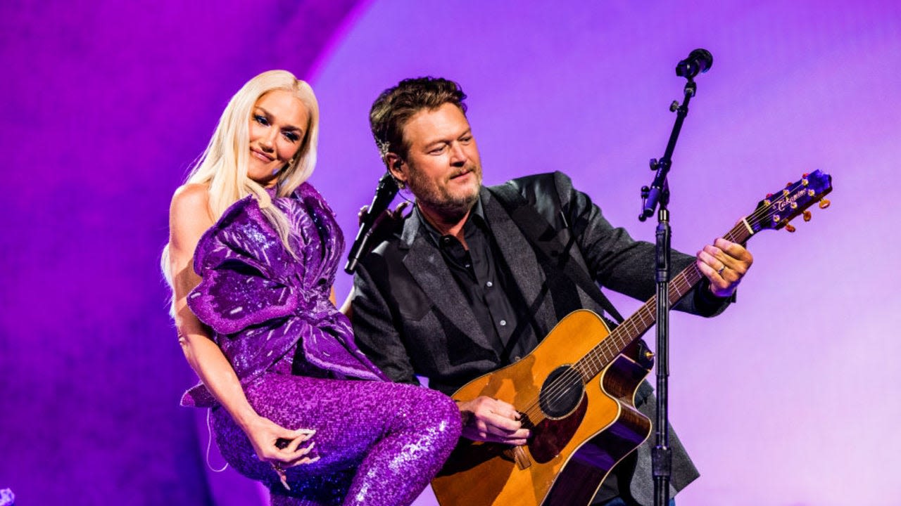 Blake Shelton and Gwen Stefani Laugh and Flirt During 'Purple Irises' Performance at 2024 ACM Awards