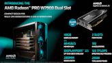 AMD推出雙卡槽設計的Radeon PRO W7900 Dual Slot，對應自動生成式人工智慧運算需求